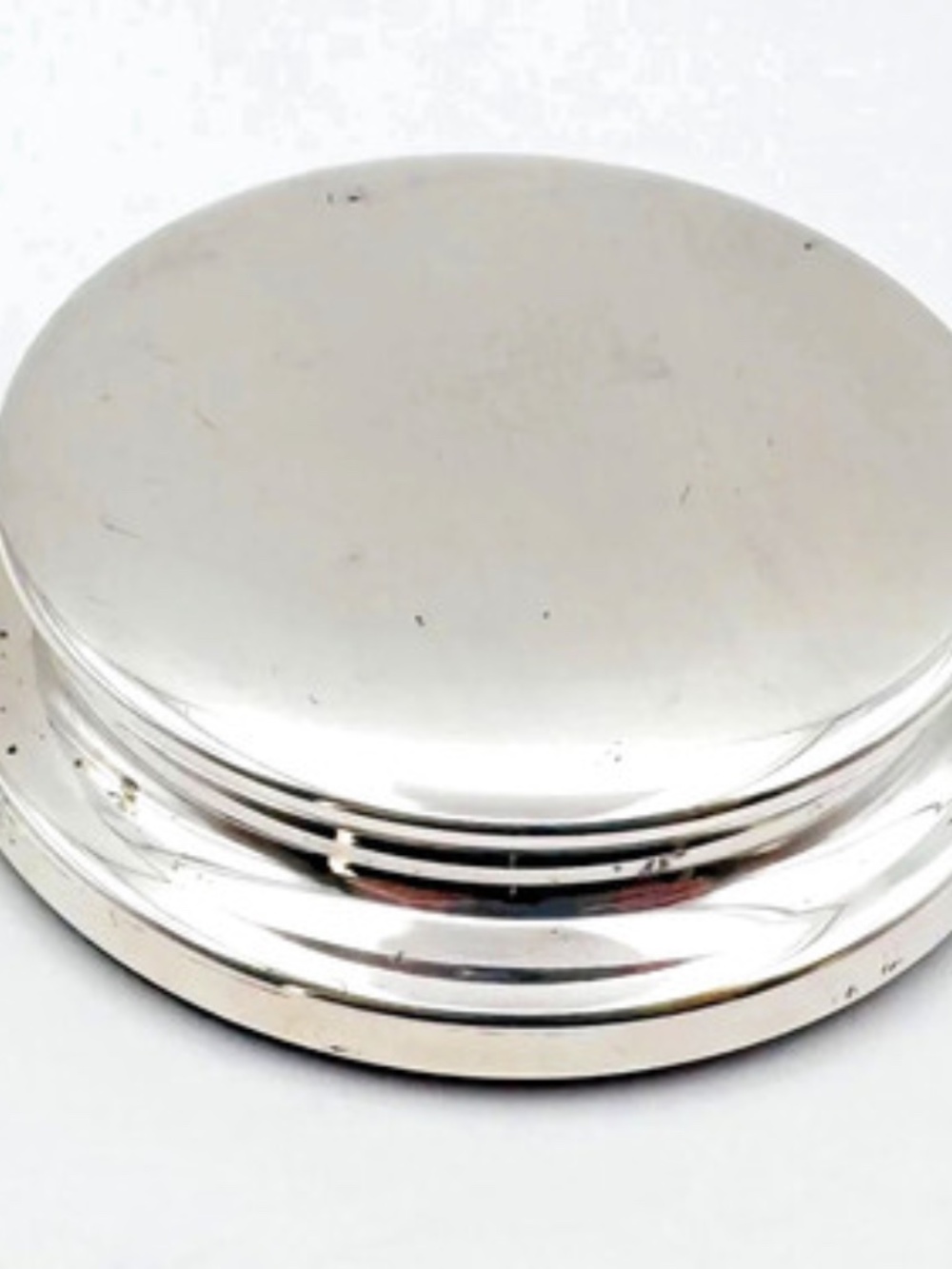 Tiffany & Co. Sterling Silver Round Classic Paperweight